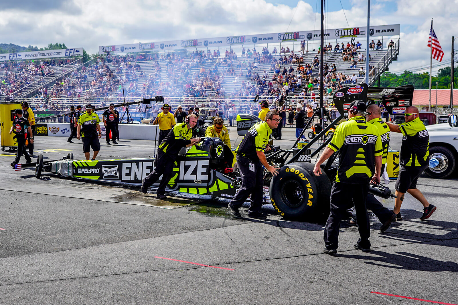 MBR battled adversity all weekend long but the team was able to rally to a 9th place qualifying position to match up against Brandon Greco in the first round of eliminations.